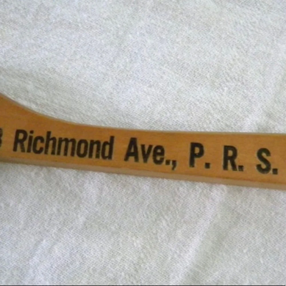 1950 Palace Pressing & Repairing Co., Port Richmond Staten Island, NY Ad Hanger